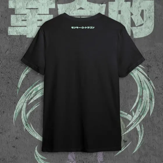 Футболка мужская с принтом Ван Пис Monkey D Dragon Размер 48 Anime0253 Днепр