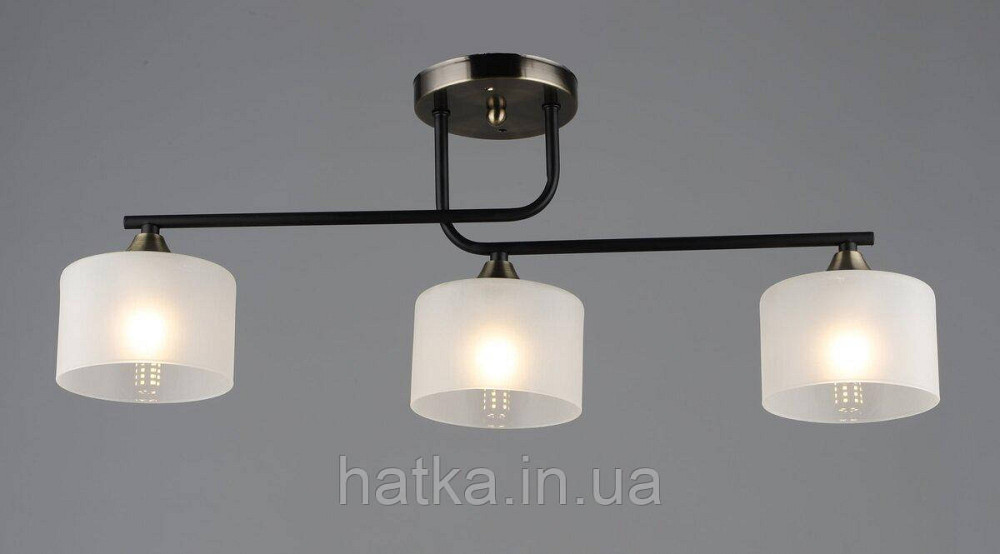 Люстра B A4417/3 чорний+бронза Київ - фото 1