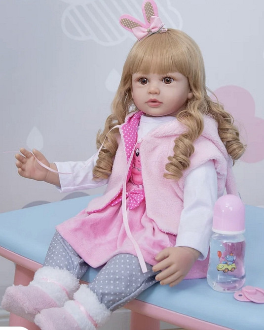 Лялька Реборн, лялька бейбі боран, Reborn baby born 55 см. Харків - фото 1