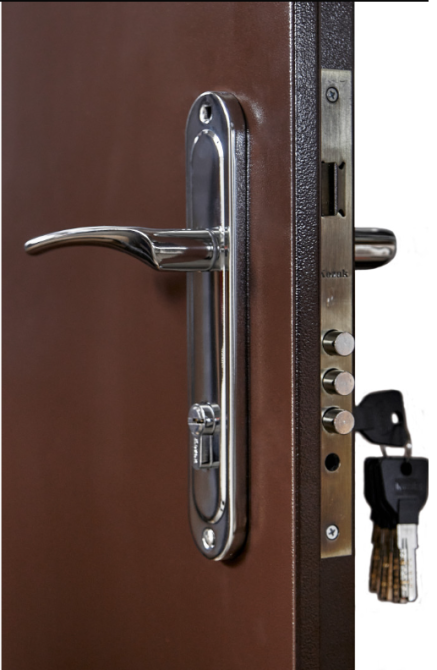 Двери входные техничесские Бастион Техно RAL 8017 860х2040 мм Киев - изображение 2