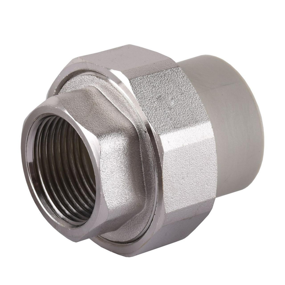 Муфта разборная внутр.резьба (латунь) PPR 32х1'' LIGHT 1017 (000010527) Киев - изображение 1