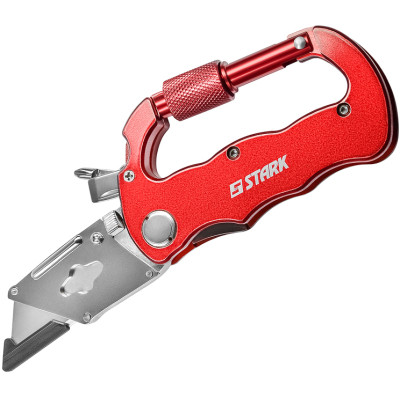 Нож монтажный Stark складной трапециевидный (506100840) Винница - изображение 3