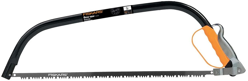 Ручна пила лучкова 54 см Fiskars "SW30" (1001621/124800) Загартована сталь Нововолинськ - фото 3