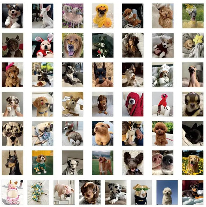 50 милых реалистичных наклеек с щенками. Водонепроницаемые виниловые эстетические наклейки с собакам Киев - изображение 2