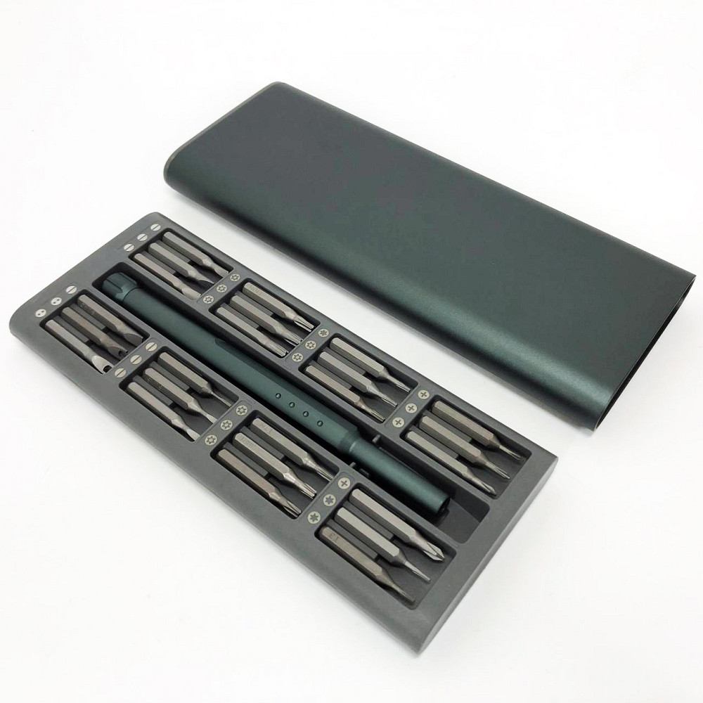 Набір прецизійних викруток з ручкою 48 в 1 у металевому футлярі YK-16 Івано-Франківськ - фото 8