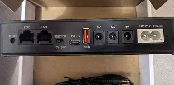 Безперебійне джерело живлення з АКБ 10400mAH для Wi-Fi роутера UPS, БД Харків