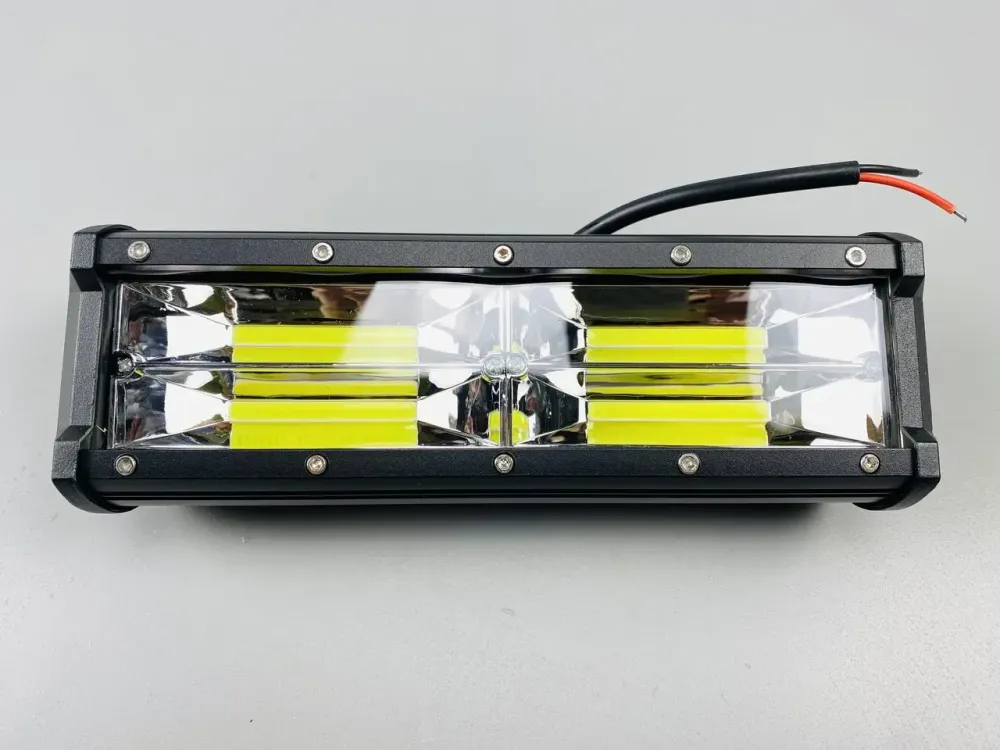Фара LED прямокутна (chip COB) 144W 6000K (4 діода) (x 24см 8см x 6см) Мукачево - фото 10
