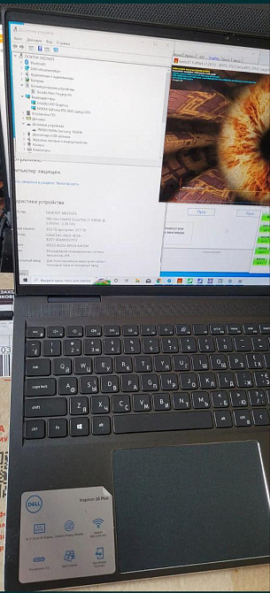 Ноутбук Dell Inspiron 16 Plus 7610. RTX3060, I7-11800H, 16Gb, 1Tb, 3K IPS 16