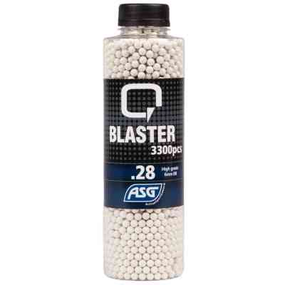 Страйкбольные шарики ASG Q Blaster White 6мм 0.28г 3300шт (19401) Винница