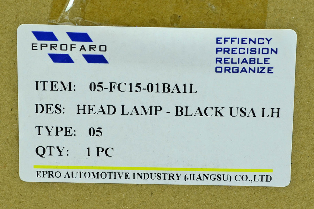 Фара Фокус 3 (2014-2019) рестайлинг левая черная указатель поворота желтый галоген (ручной корректор) без ДХО Форд Мукачево - изображение 3