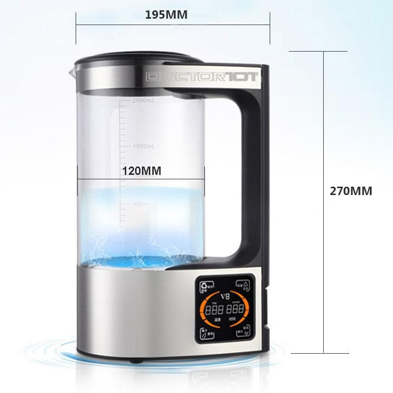 Генератор водородной воды Athabasca Семейный кувшин с постоянной температурой 40 °C. 2л Днепр - изображение 6