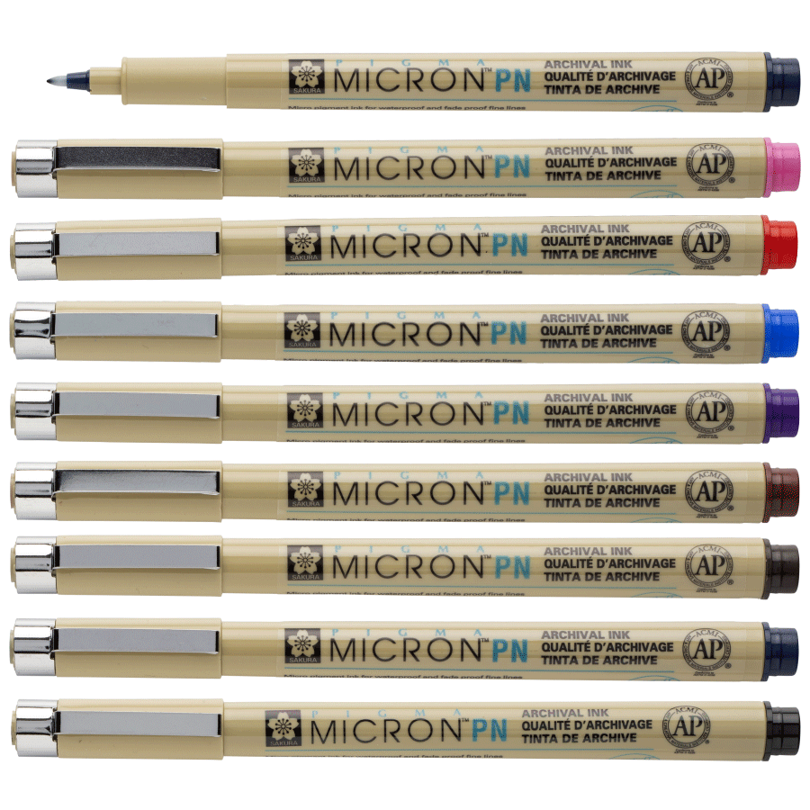 Ручка PIGMA MICRON PN Чорний (0.4-0.5мм) Sakura Київ - фото 1