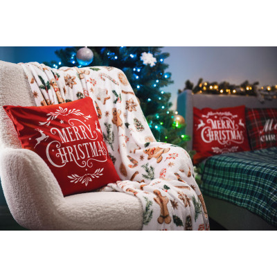 Плед Ardesto Flannel 100% полиэстер, имбирные пряники 160х200 см (ART0118PB) Вінниця - фото 9