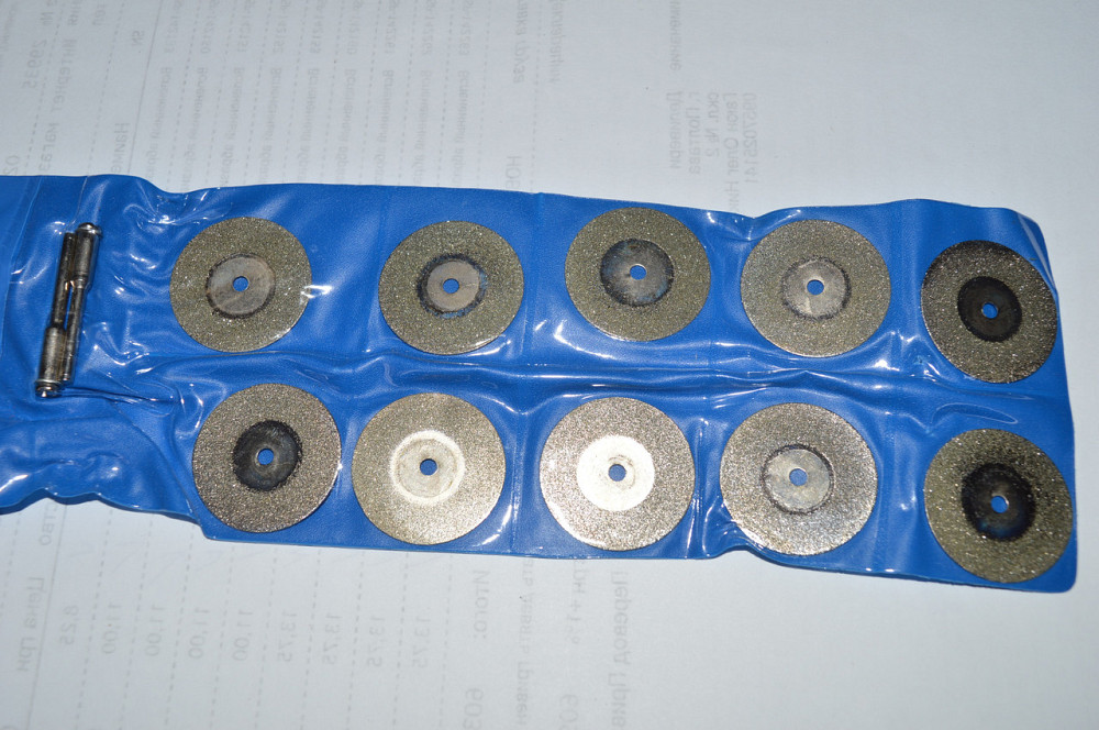 Набор дисков алмазных ø25 11 шт Полтава - фото 1