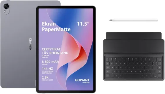Графічний планшет Huawei MatePad 11,5" 8/256GB Wi-Fi Szary + Клавіатура rysik (TAGOREW29GK) Київ
