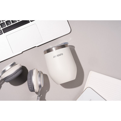 Термокружка Ardesto Compact Mug 350 мл White (AR2635MMW) Вінниця - фото 2
