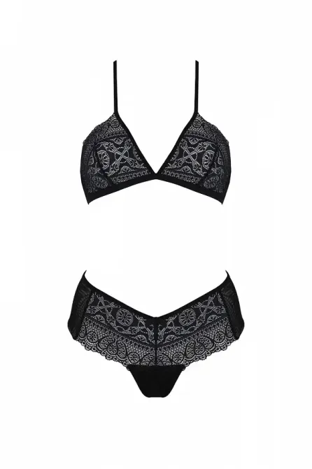 Комплект Passion KERRIA BIKINI black L/XL - ECO Passion Львів - фото 3