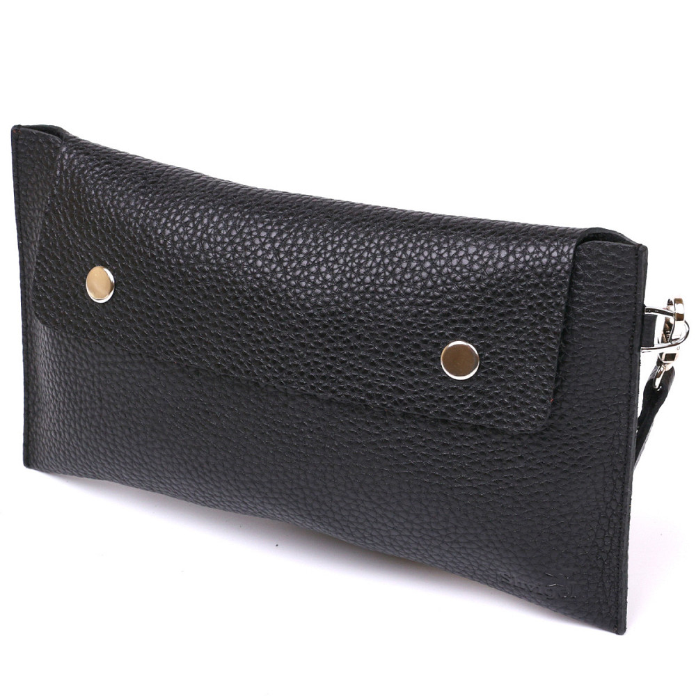 Шкіряна тревел-косметичка Shvigel 16416 Чорний Київ - фото 10