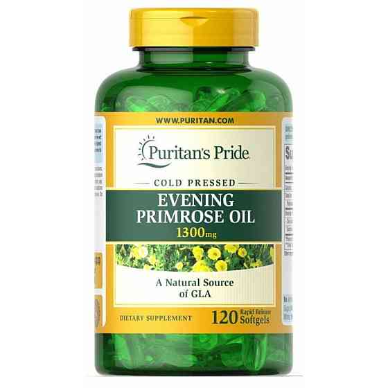 Evening Primrose Oil 1300 mg with GLA, 120 Softgels Луцьк