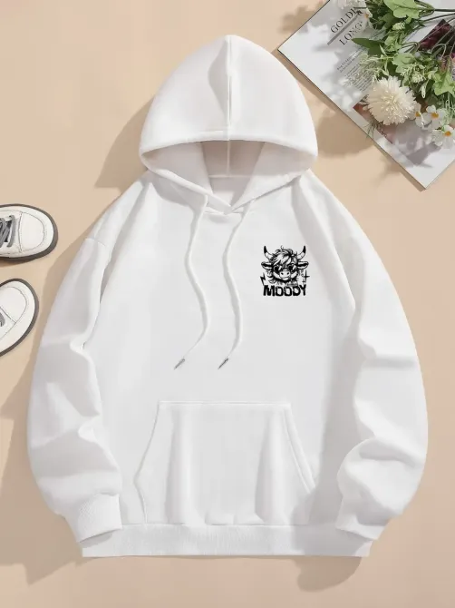 Худі жіноче, світшот білий, модна толстовка 2700321696 розмір 44 Дніпро - фото 2