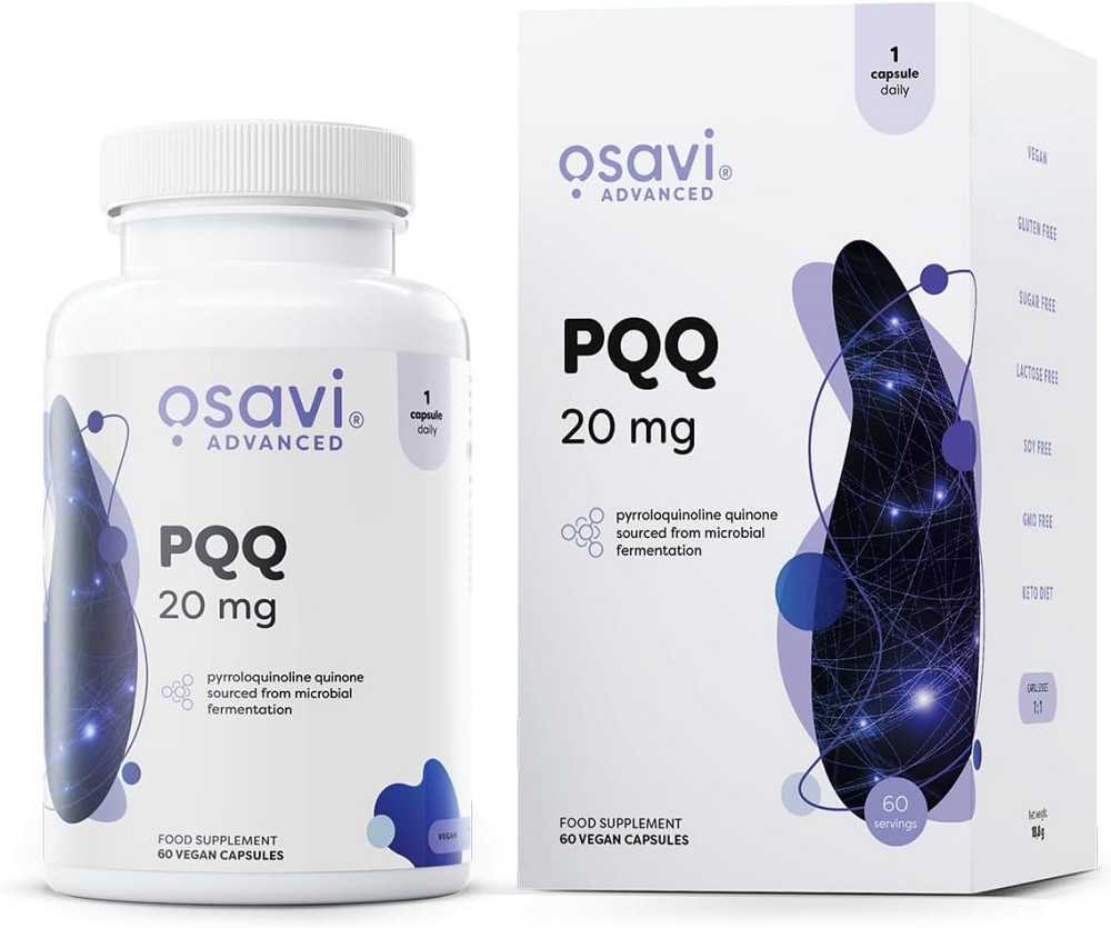 Пирролохинолинхинон Osavi PQQ, 20 mg Vegan 60 caps Луцк - изображение 3