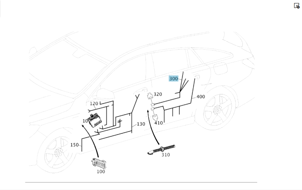 Mercedes-Benz  A1175403305 Проведення задньої дверної картки CLA Shooting Brake X117 CLA C117 Одесса - изображение 2