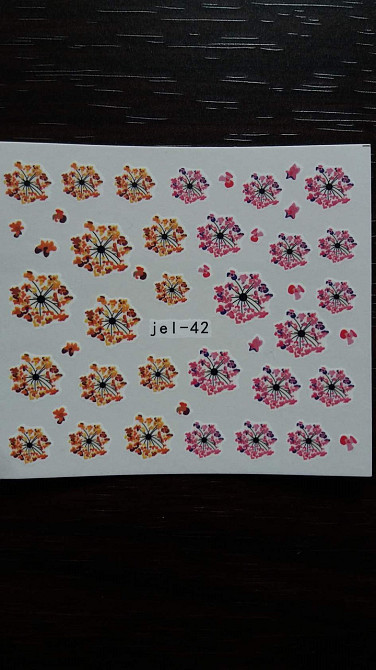 Наклейка на ногти 