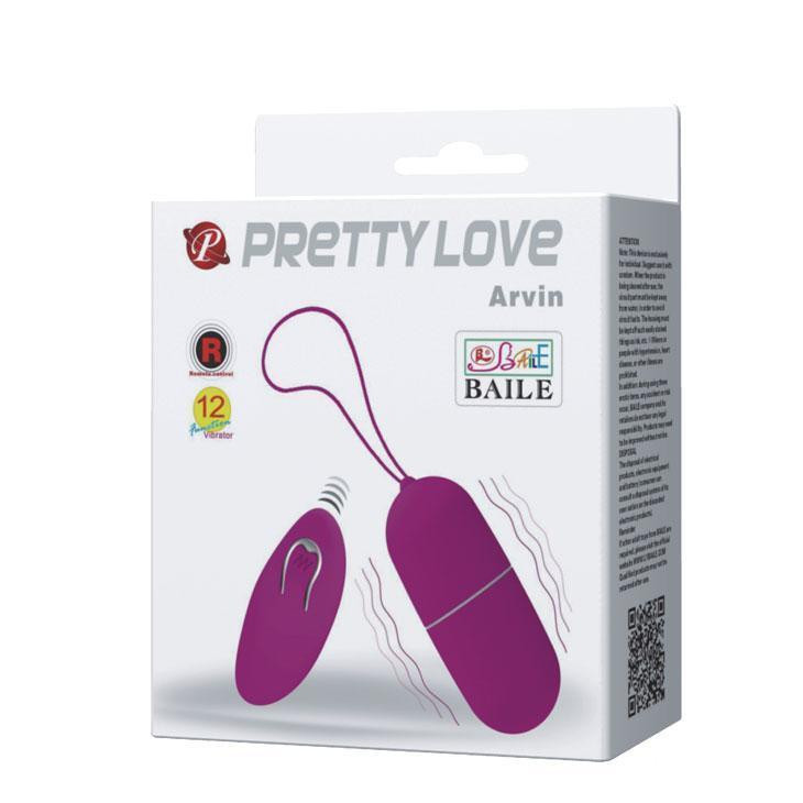 Віброяйце - Pretty Love Arvin Vibrating Egg Purple Sex Aura Київ - фото 2