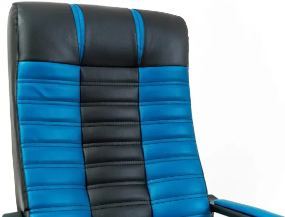 Офісне Крісло Керівника Richman Atlant Fly 2230-2227 Підлокітник Річ Пластік М2 AnyFix Чорно-синій Київ