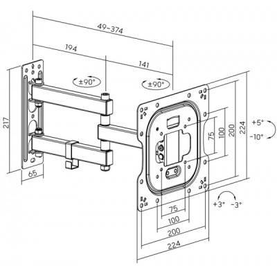 Кронштейн AGN AGN43-222P Винница - изображение 3