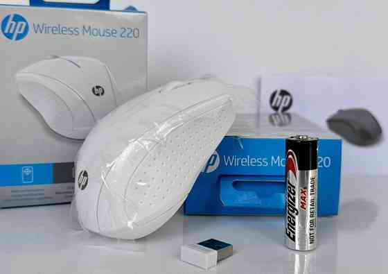 Нова Бездротова Оптична Мишка Миша HP 220 Wireless Біла (7KX12AA) Харків