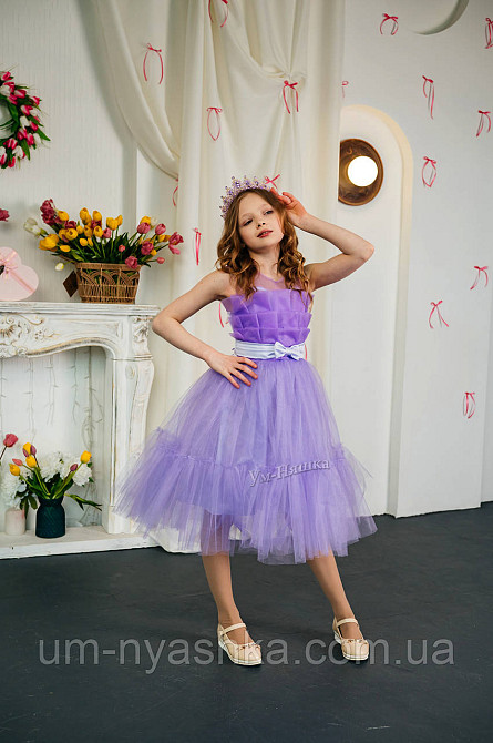 Лавандовое платье пышное Кривой Рог - изображение 2