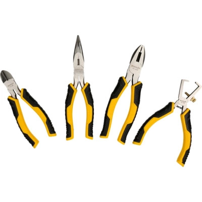 Набор инструментов Stanley DYNAGRIP шарнирно-губцевых, 4 пр. (STMT1-74179) Винница - изображение 1