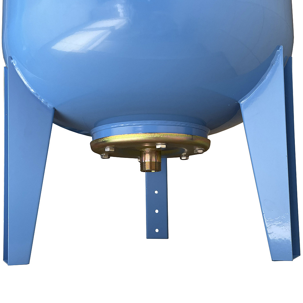 Гідроакумулятор150л VOLKS pumpe 10bar вертик.(з манометром) Київ - фото 4