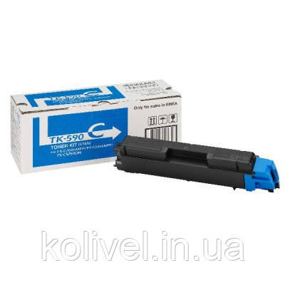 Kyocera TK-590C 1T02KVCNL0 - оригинальный тонер картридж Киев - изображение 1