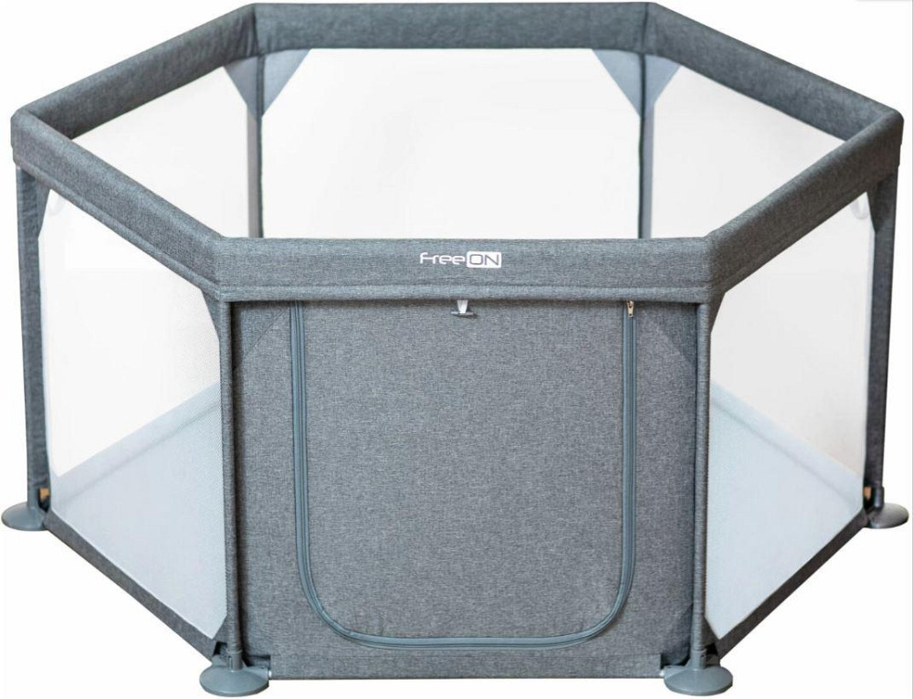 Манеж для дитини FreeON Hexagon, grey Київ - фото 5
