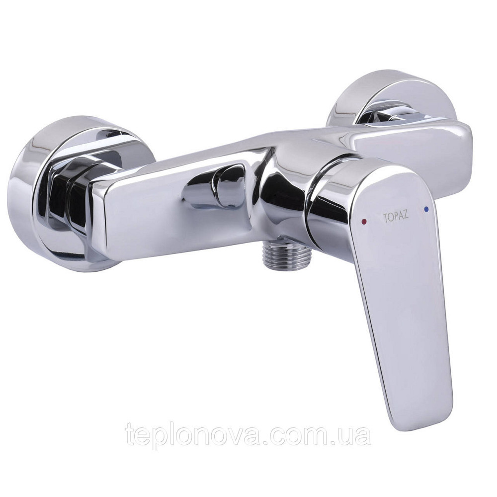 Змішувач для душу TOPAZ CAPRI TCA-15701-H43, вертикальний, картридж D35 (комплект) Чернівці - фото 1