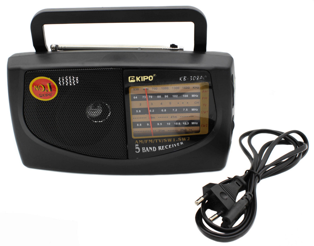 Радіоприймач кипо KIPO-KP 308AC, AM/FM/TV/SW1.5W2 перший сорт Дніпро - фото 2