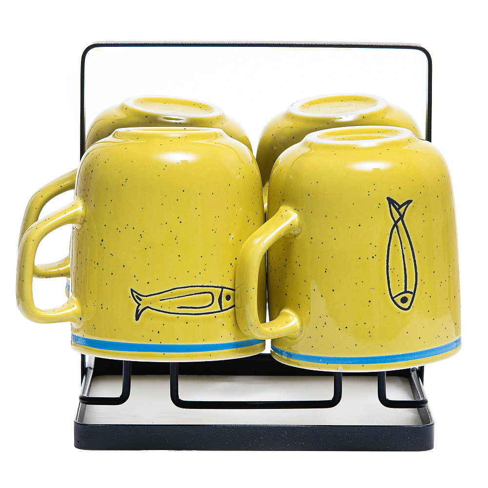 elemi Підставка для чашок elemi (чорна) для 4 шт. метал Коломыя - изображение 6