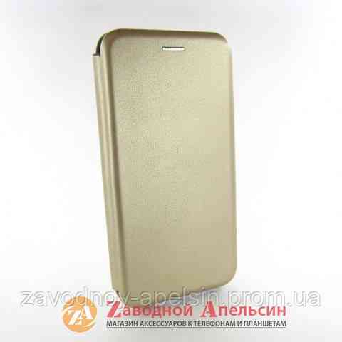 Чохол книжка Xiaomi Redmi Note 6 pro Aspor Case gold Одеса