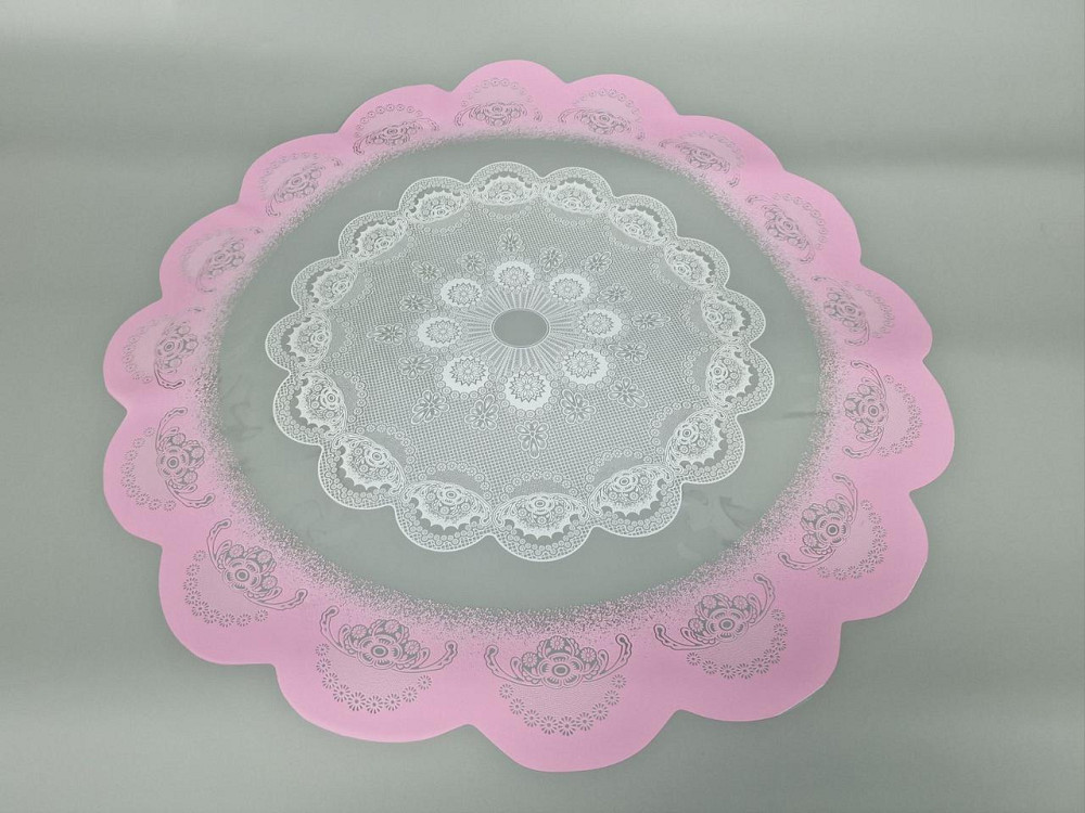 Серветка для квітів діаметром 60 см з рис, 100 шт No 336 (4) (100 шт.) Харків - фото 2