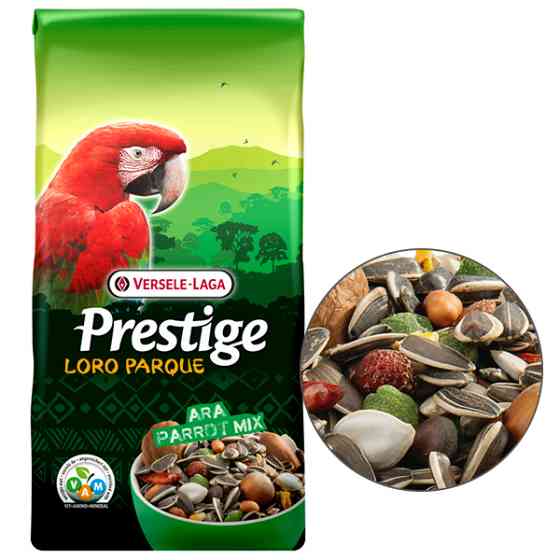 Versele-Laga Prestige Loro Parque Ara Parrot Mix ВЕРСЕЛЕ-ЛАГА ПРЕСТИЖ ЛОРО ПАРК АРА ПОПУГА повнораціонний корм для великих папуг Київ