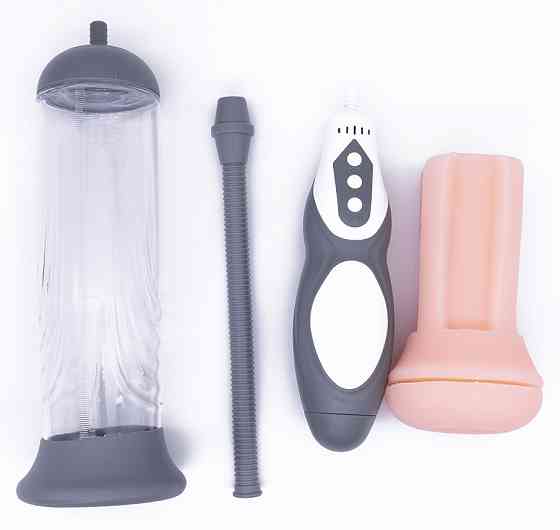 Автоматична вакуумна помпа із зарядкою від USB CANWIN Man Suck Vacuum Passion Pump - P688AU Sex Aura Київ