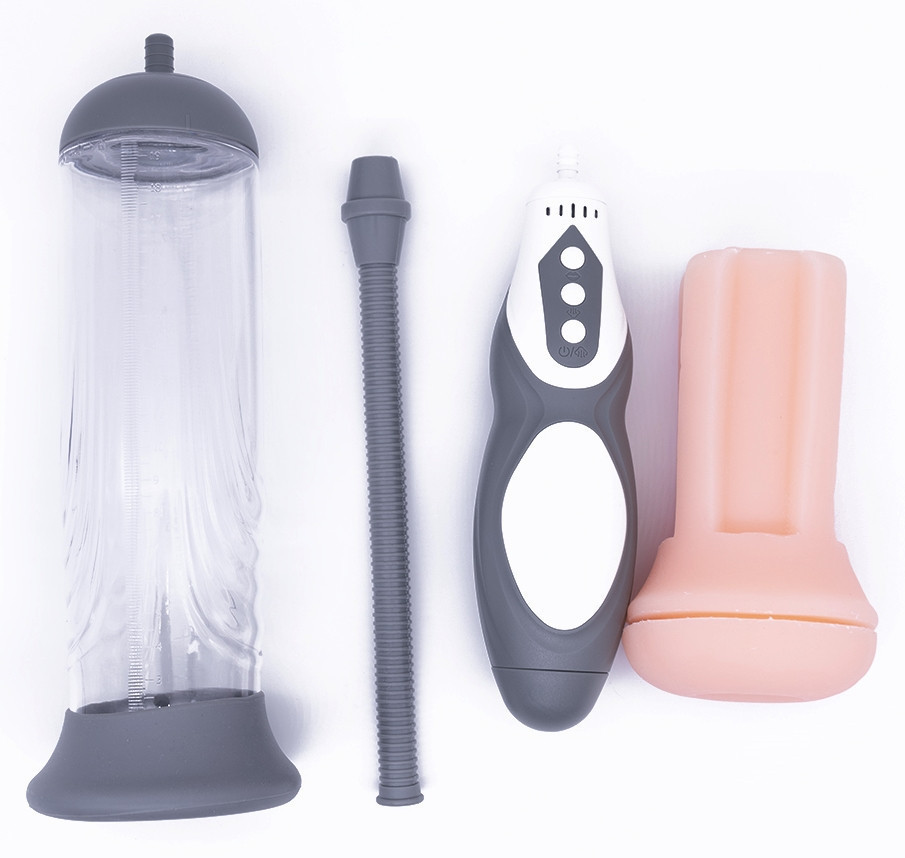 Автоматична вакуумна помпа із зарядкою від USB CANWIN Man Suck Vacuum Passion Pump - P688AU Sex Aura Київ - фото 4