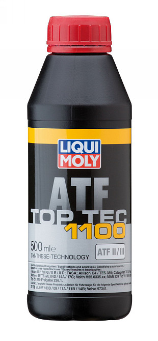 LIQUI MOLY 3650 Top Tec ATF 1100 — Трансмісійна рідина для автоматичних коробок передач | Плавне перемикання та надійний захист АК Ковель - фото 1