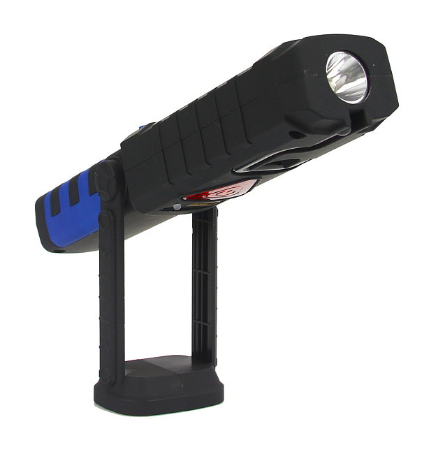 Ліхтарик багатофункційний LED 240 lm з опцією PowerBank синьо-чорний Київ - фото 3