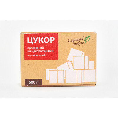Цукор Саркара продукт пресований 500 г (коробка) (15002) Вінниця - фото 1