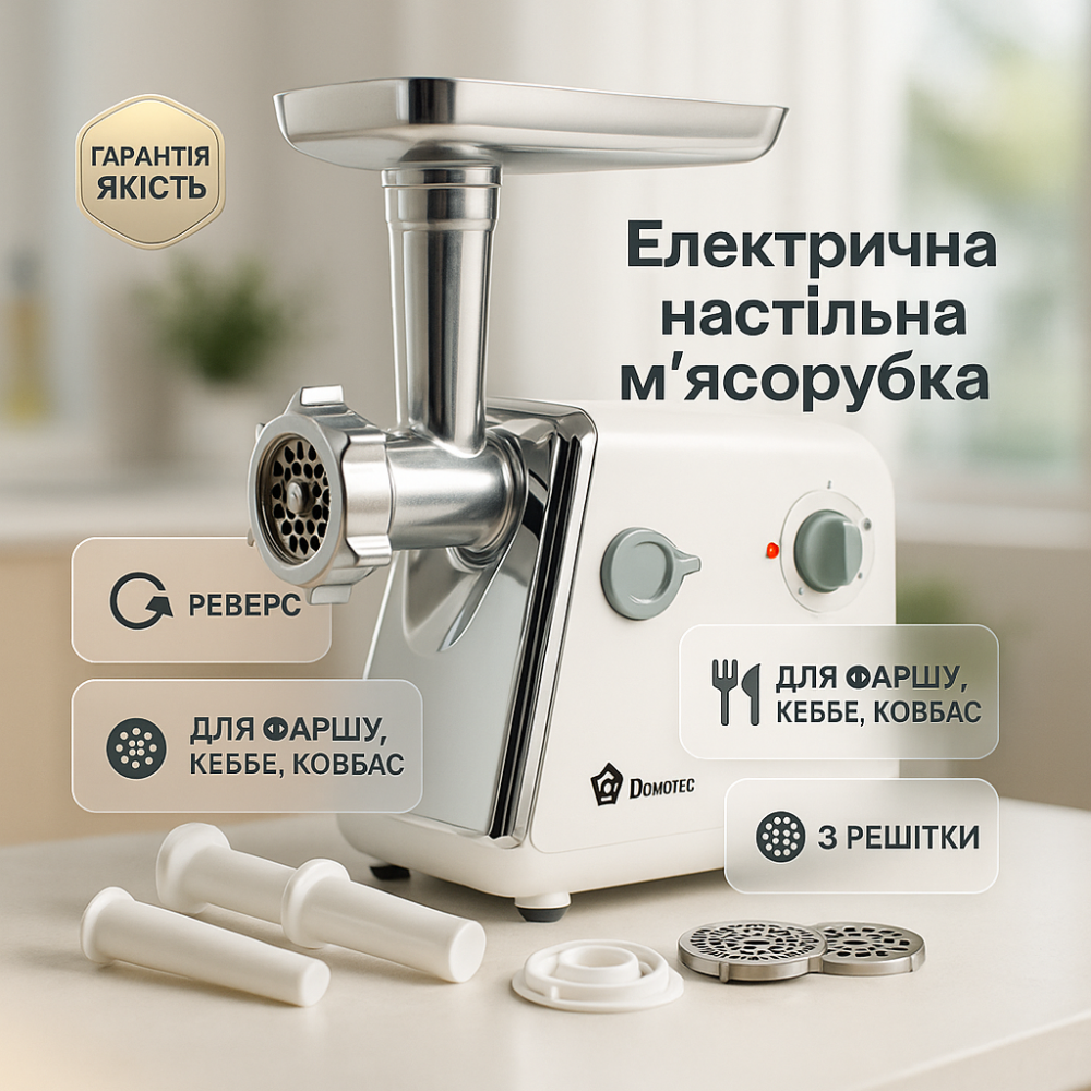 Мясорубки для ресторанов, Мясорубка электрическая металл, Мощная бытовая электромясорубка для дома EF-37 Львов - изображение 13