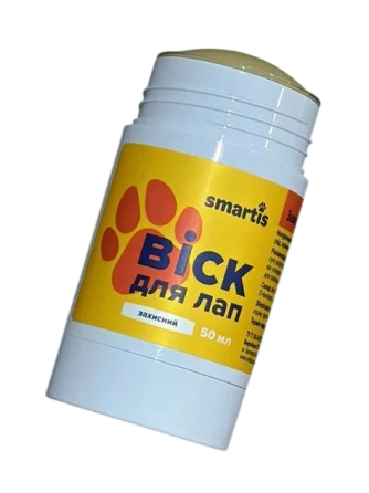 Захисний віск для лап Smartis для собак і цуценят у стіку  50 г Вінниця