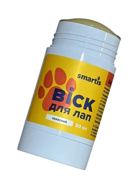 Захисний віск для лап Smartis для собак і цуценят у стіку  50 г Вінниця - фото 4